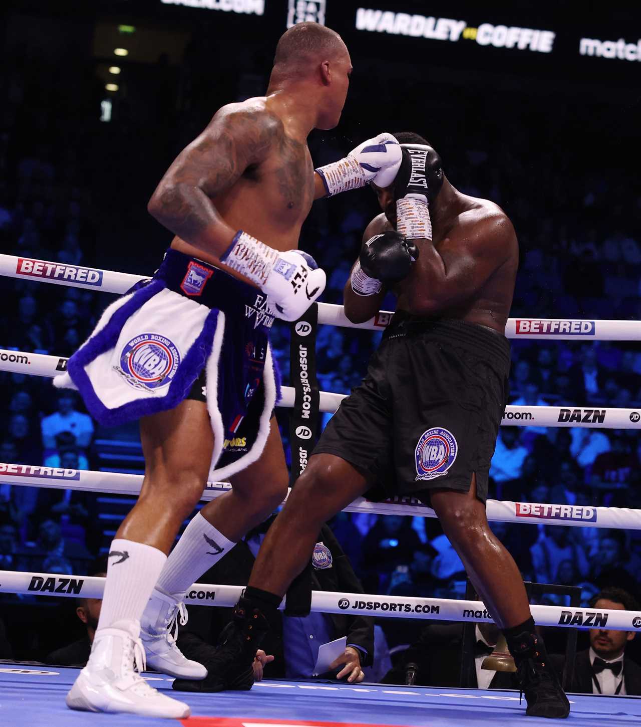 Fabio Wardley roasts Michael Coffie for a hilarious hot-drink double undercard to Anthony Joshua
