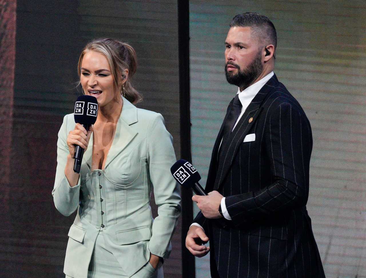 Tony Bellew breaks the silence with Jermaine Franklin's trainer after American lost to Anthony Joshua