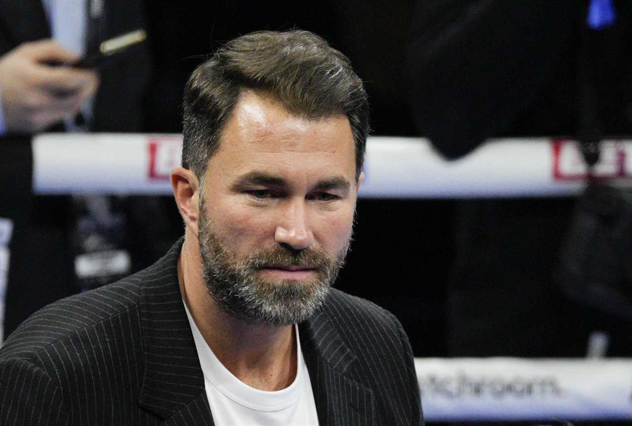 Eddie Hearn discusses his Conor McGregor conversations with UFC legend, Black Forge pub