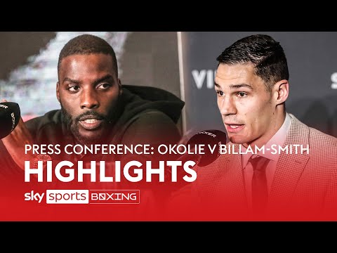 Highlights of the Lawrence Okolie vs Chris Billam Smith Press Conference