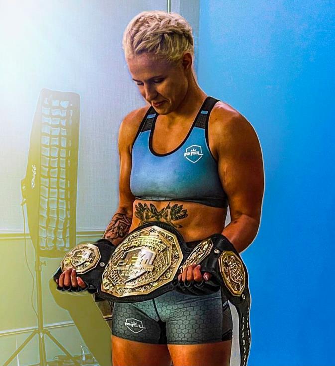 Ukrainian MMA star Olena Koleskyk was attacked by Russian drones in her hometown. But the brave fighter vows that she will inspire others in cage