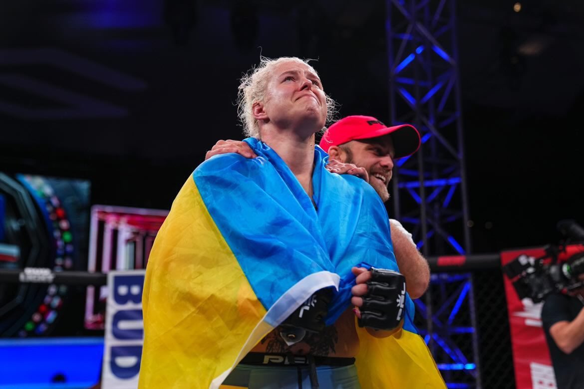 Ukrainian MMA star Olena Koleskyk was attacked by Russian drones in her hometown. But the brave fighter vows that she will inspire others in cage