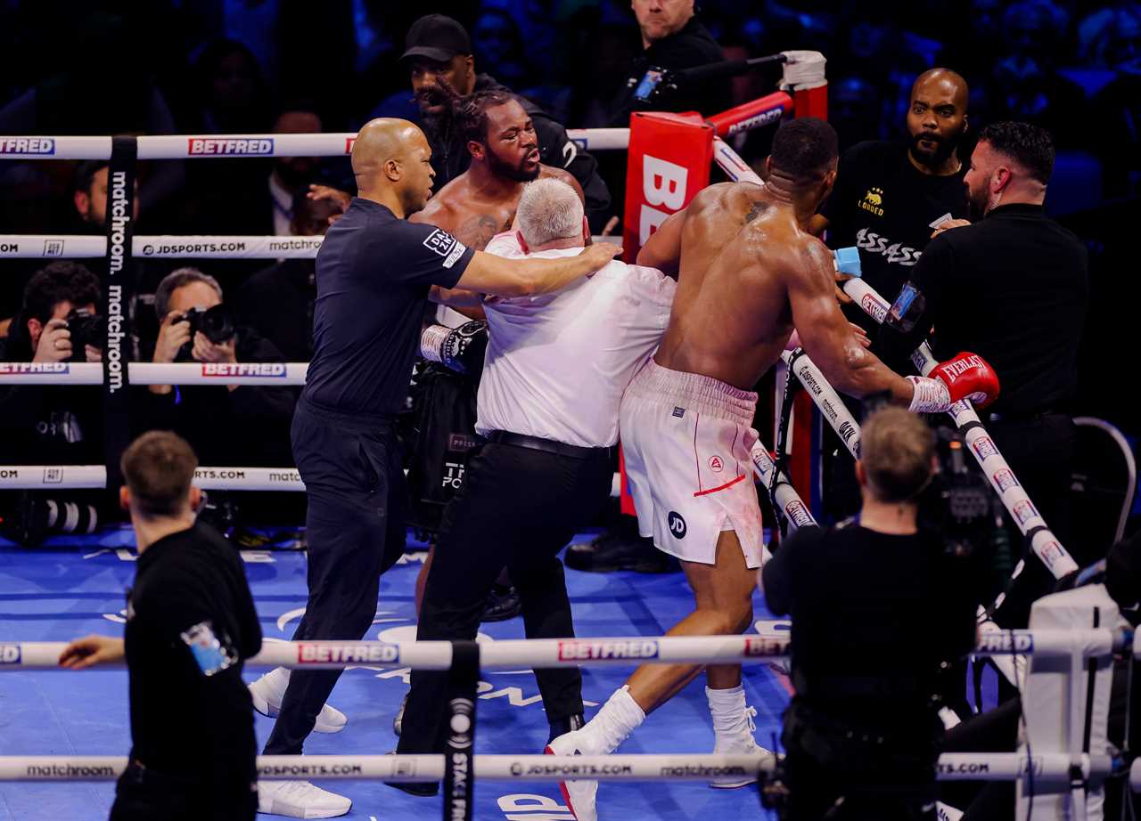 After a close fight with Anthony Joshua, Jermaine Franklin's trainer refers to Tony Bellew as an exhibition bout.