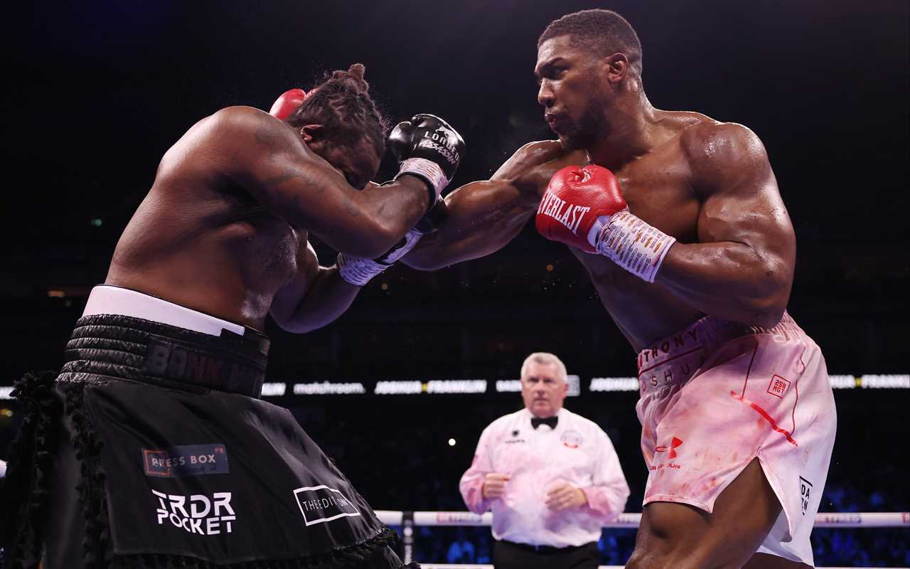 After a close fight with Anthony Joshua, Jermaine Franklin's trainer refers to Tony Bellew as an exhibition bout.