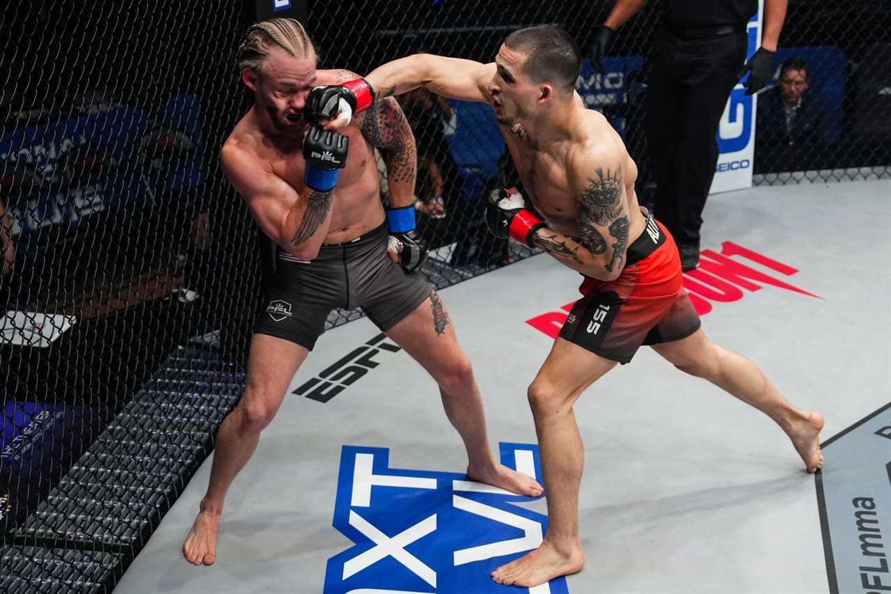 Biaggio, the grandson of Muhammad Ali, scores KO to improve his MMA record. PFL star vows that he will leave a legacy in cage.