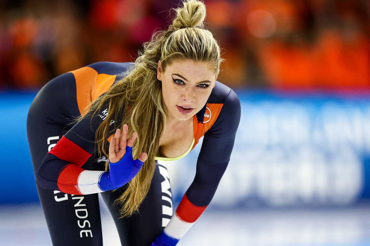 Jake Paul and Jake Paul grow closer while Jake's speed skater girlfriend watches as she participates in a YouTuber's sparring bout.