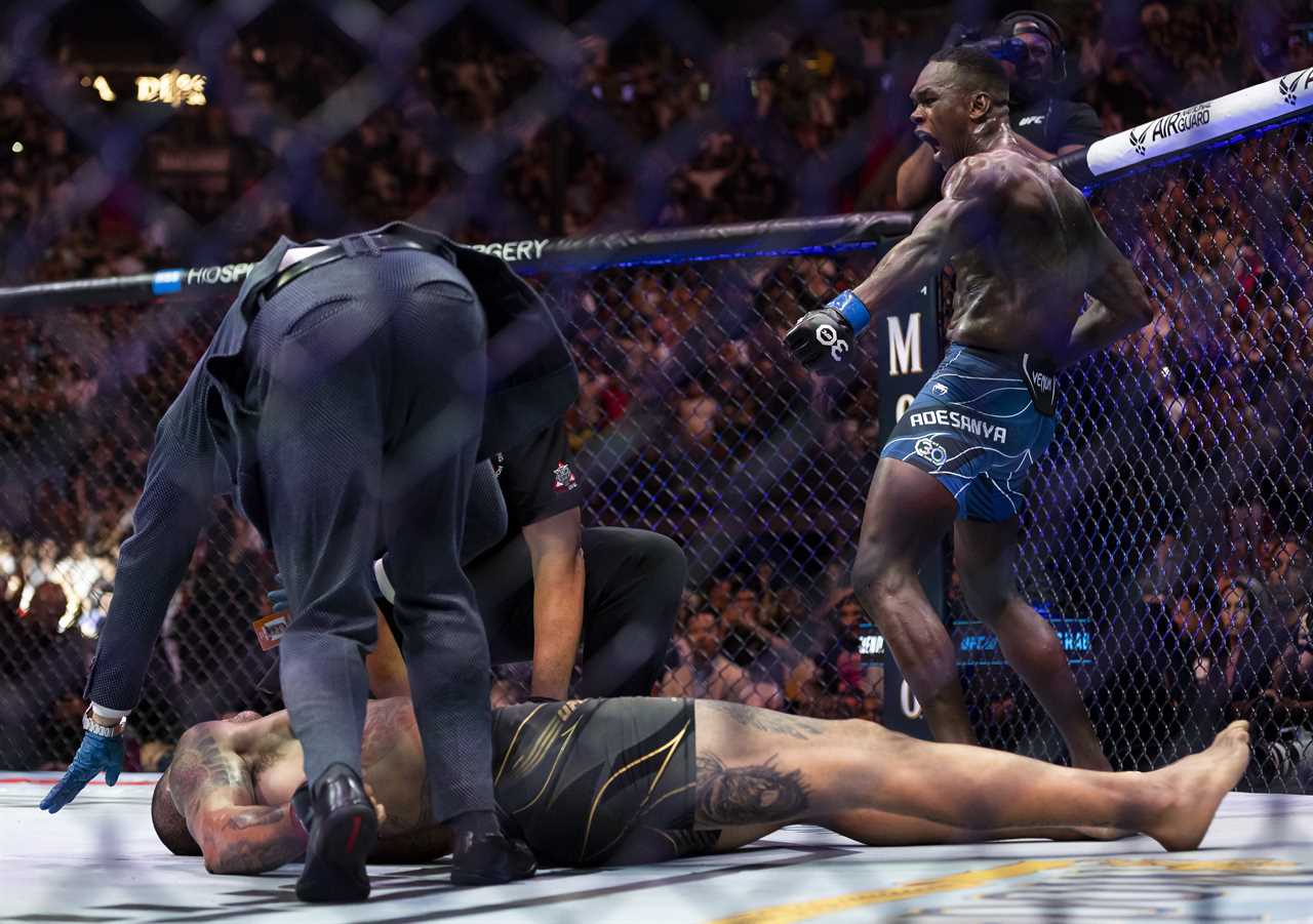Alex Pereira's son, Alex Adesanya, cries about his father's brutal KO in UFC 287 celebrations