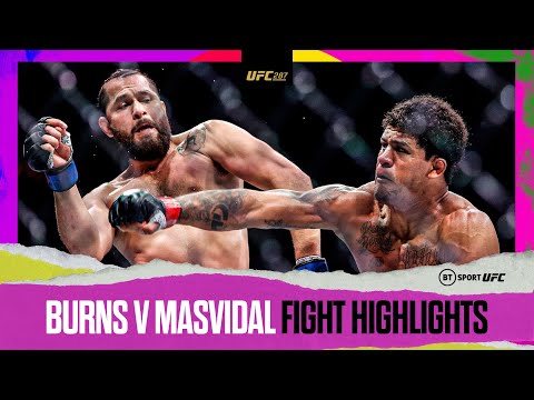 Gilbert Burns v Jorge Masvidal Official UFC 287 Fight Highlights Two of the best UFC fighters go to war!