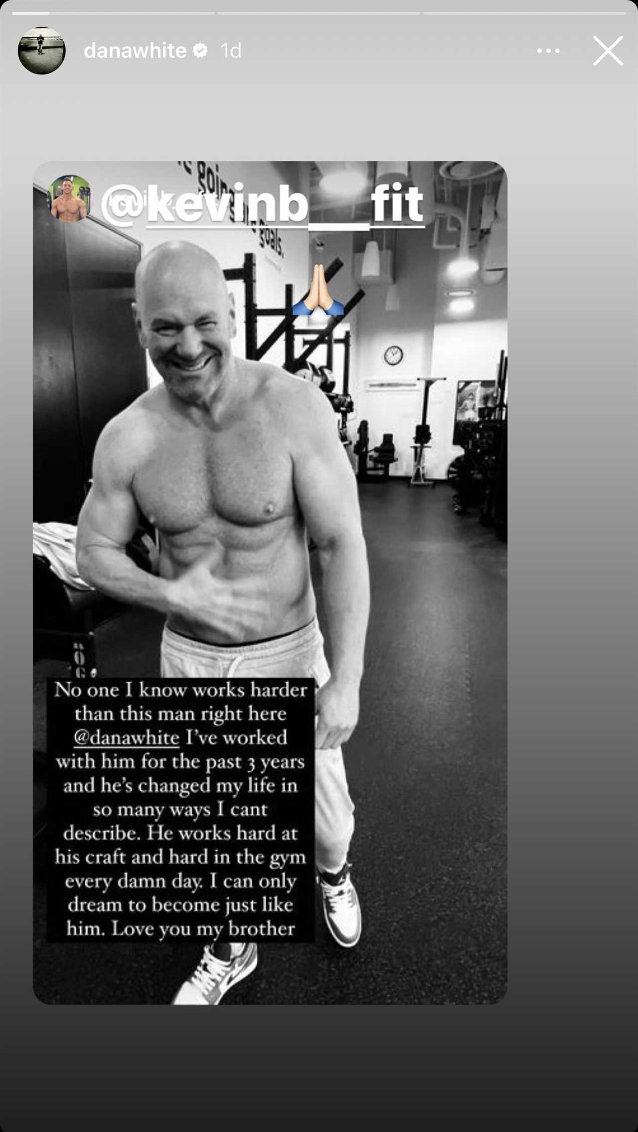 UFC's Dana White shows off her shredded body after undergoing an incredible transformation before UFC 287.