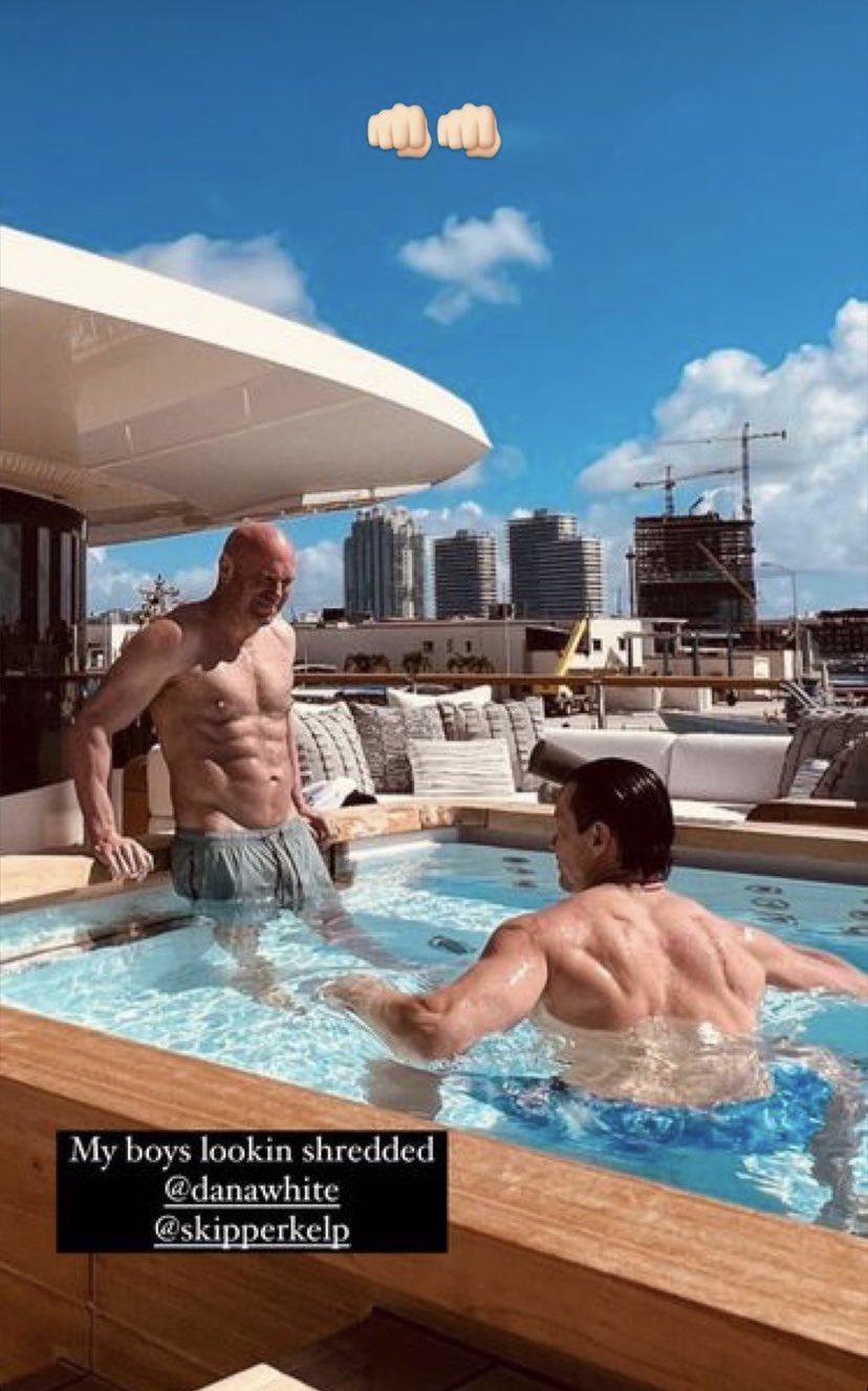 UFC's Dana White shows off her shredded body after undergoing an incredible transformation before UFC 287.