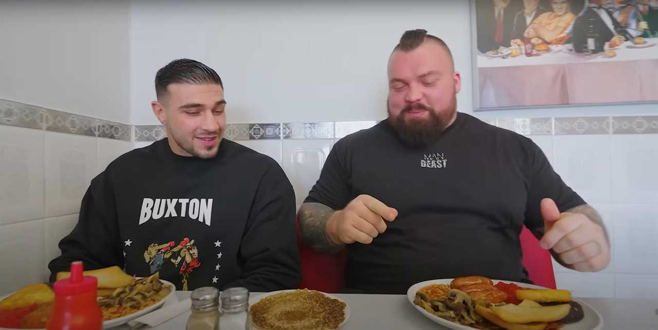 Tommy Fury says he's gained THREE STONE in the time since Jake Paul won as Love Island star swaps diets for Eddie Hall
