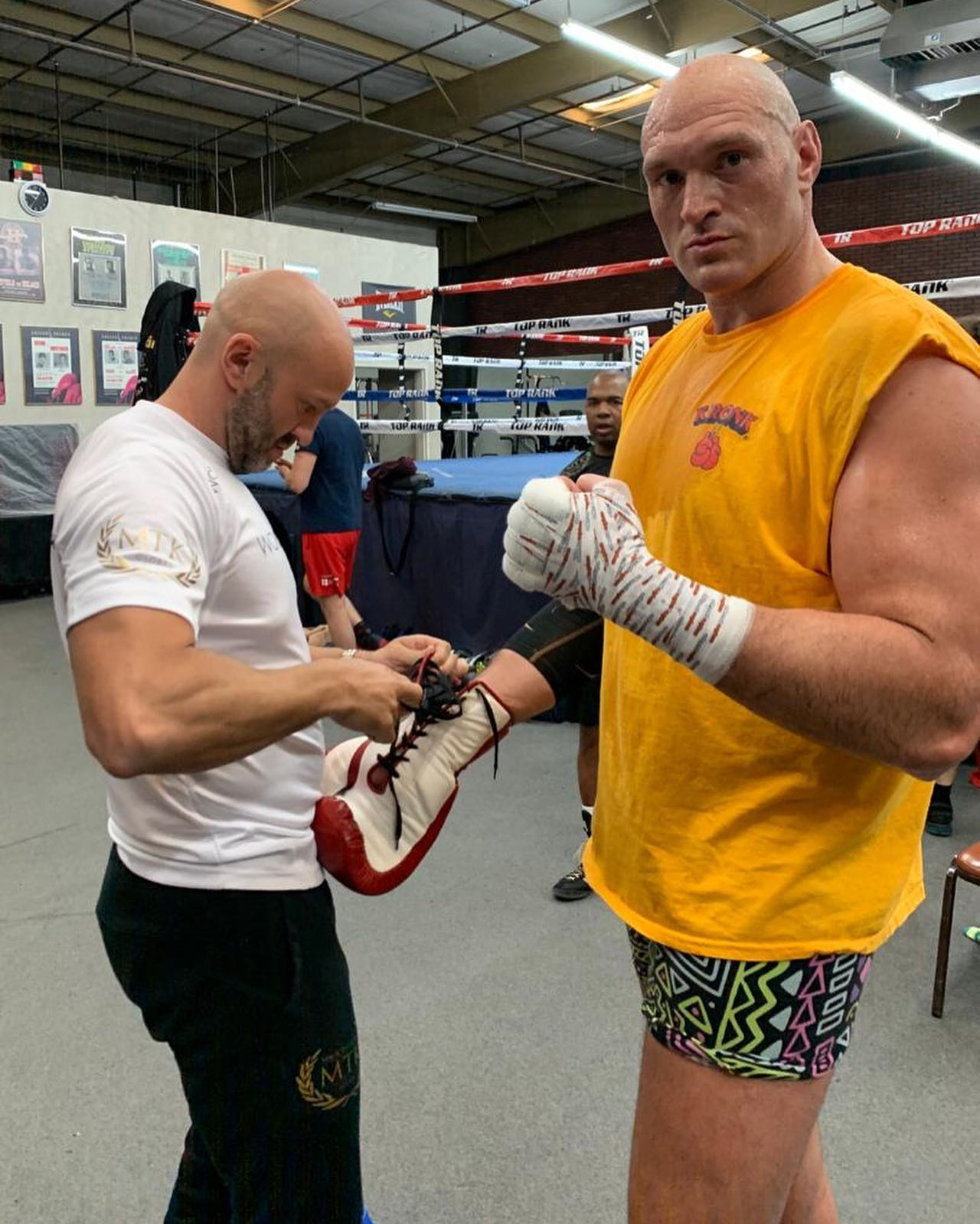 As talks continue about Gyspy King's opponent, Tyson Fury's intense strength and conditioning program is revealed