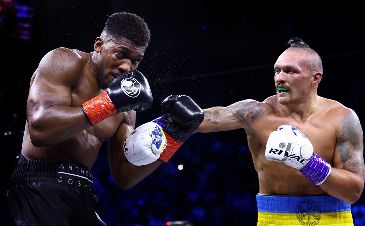 Oleksandr Usyk says he could have knocked out Anthony Joshua in any of their fights, but he explains why.