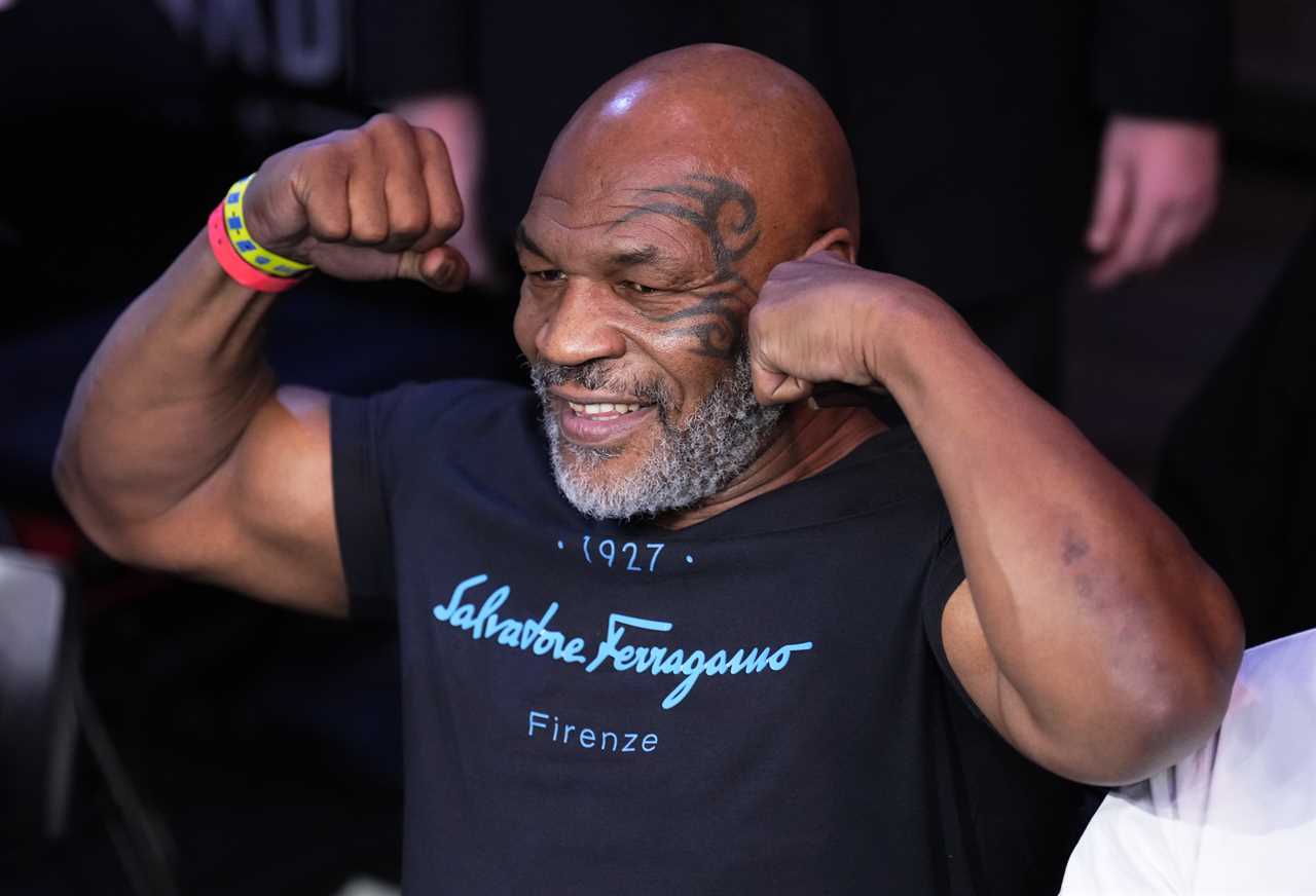Mike Tyson, 56 speaks out about Jake Paul after watching Tommy Fury lose from the ringside