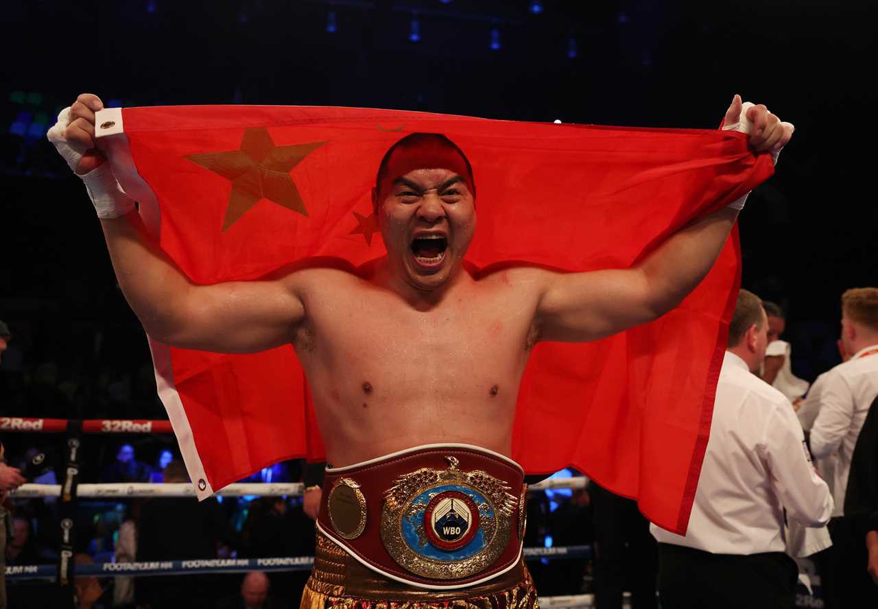 Zhilei Zhuang calls out Tyson Fury for a world title fight in CHINA following Joe Joyce's shock win