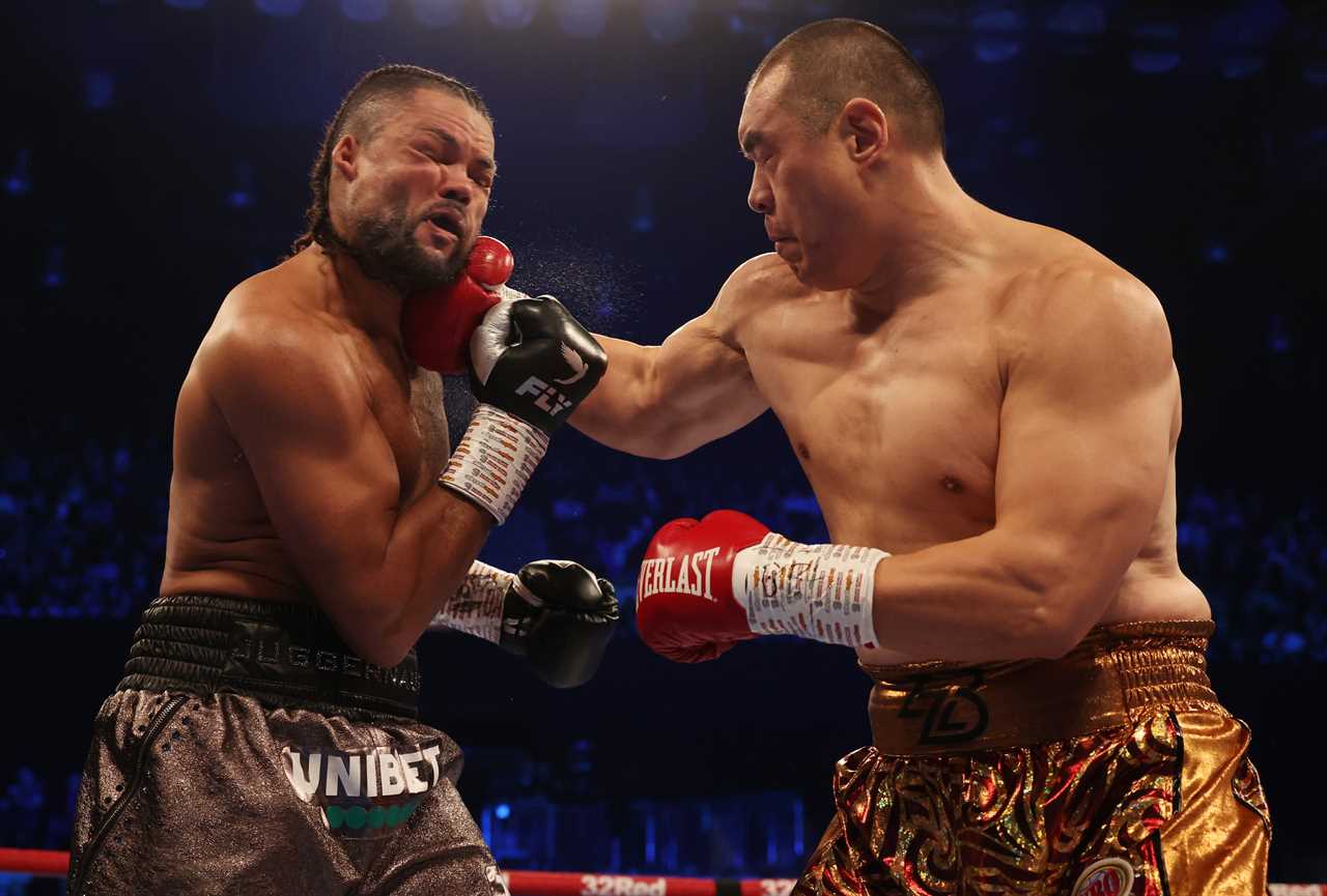 Boxing fans can't believe the'shameful scorecards' from Joe Joyce's shock loss to Zhilei Zhao and demand an investigation