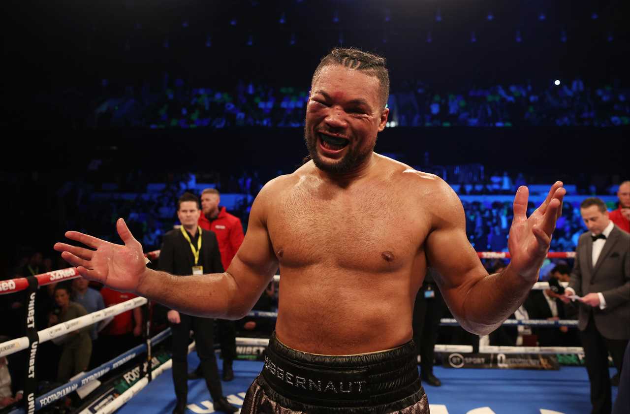 Joe Joyce has a rematch clause against Zhang, but the Brits cast doubt on fighting again