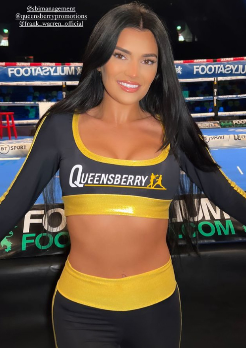 Ring girls in skin-tight outfits for Joe Joyce vs Zhang wowed crowds at heavyweight bout
