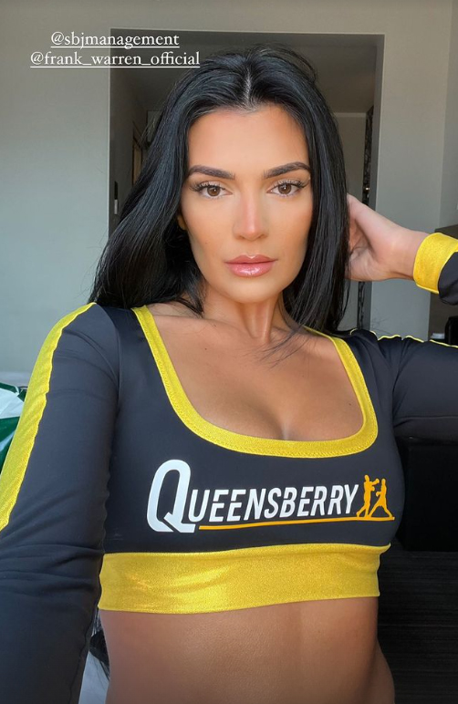 Ring girls in skin-tight outfits for Joe Joyce vs Zhang wowed crowds at heavyweight bout