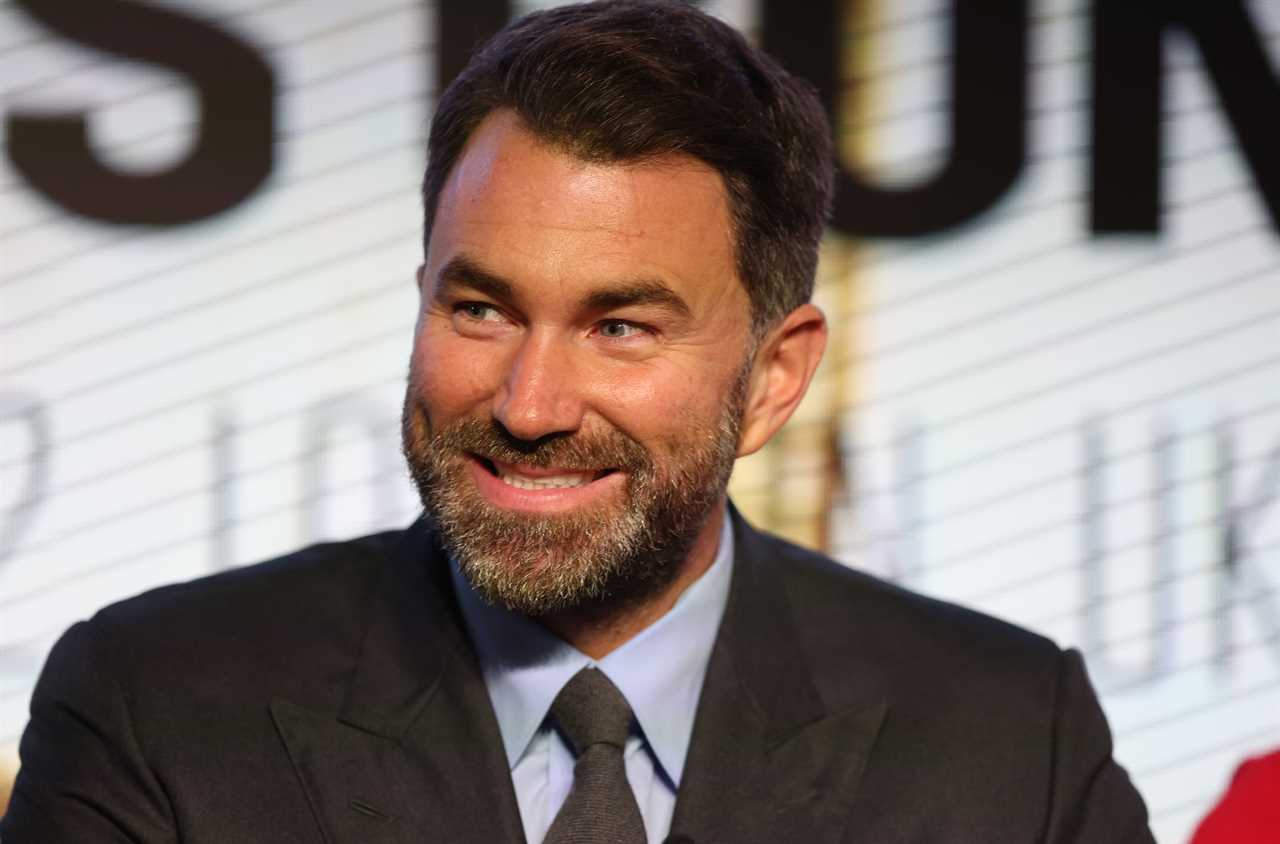 Eddie Hearn said he receives 40 calls per day from fans who are obsessed with him. He finally answered the call to tell him how it's