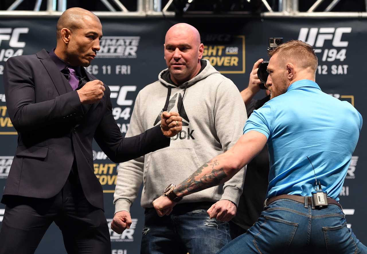 Conor McGregor gets an apology from his old rival Jose Aldo, as the UFC legend reveals that he has been in talks with Floyd Mayweather to fight him in Saudi Arabia