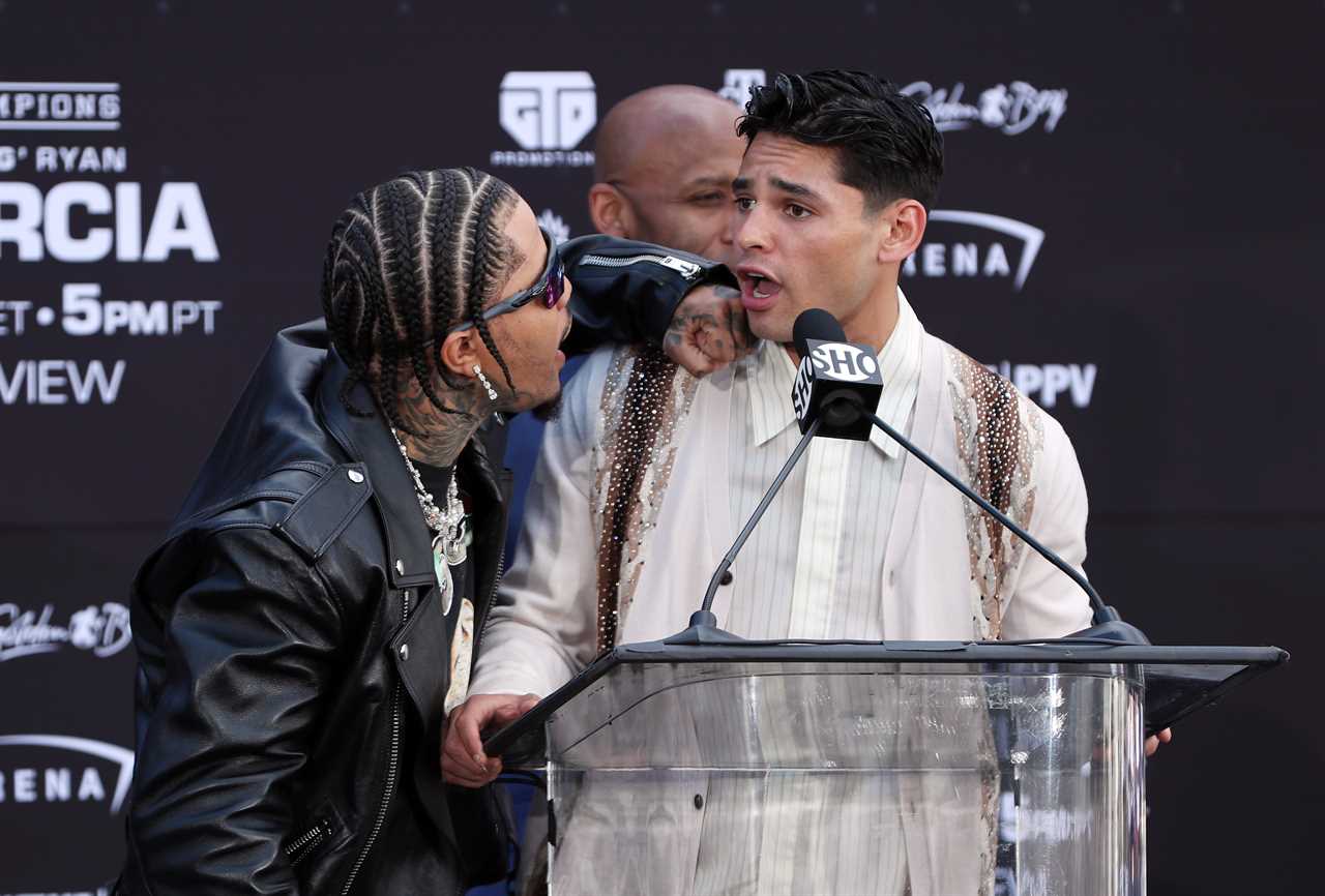 Ryan Garcia says Floyd Mayweather protégé Gervonta Davies was KNOCKED out in sparring before Las Vegas grudge Match