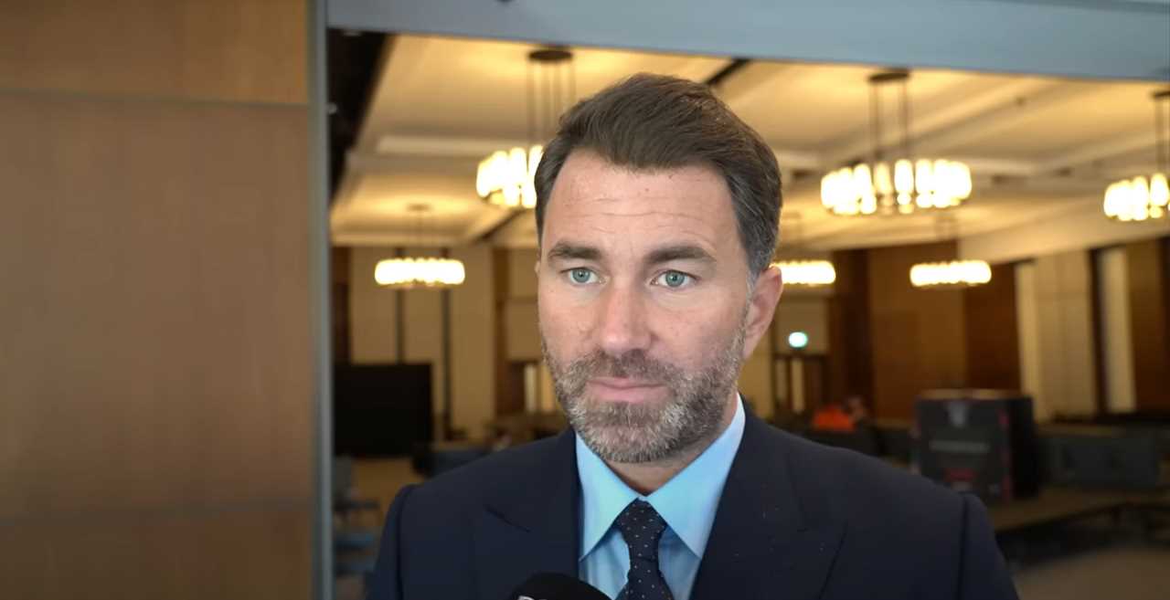 Eddie Hearn reveals Tyson Fury’s next opponent, fight date and what boxing fans can expect in the coming year