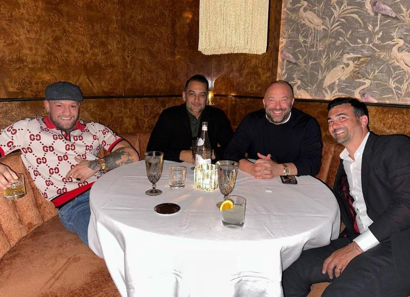 Conor McGregor shines in exclusive Los Angeles club that has hosted Leonardo Di Caprio, Kendall Jenner and more