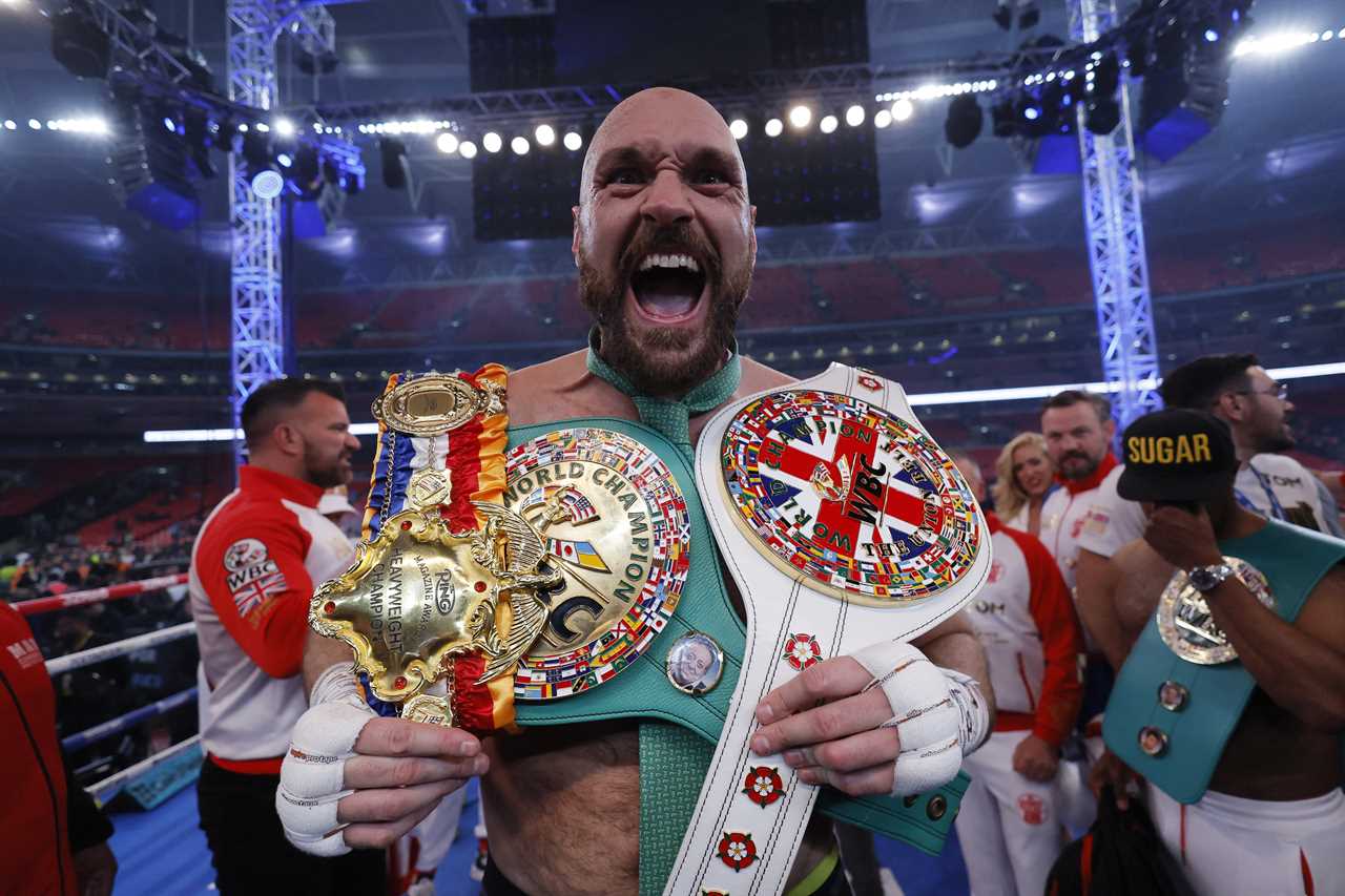 Wembley Stadium to host Tyson Fury vs. Andy Ruiz Jr. or Zhilei Zhilei