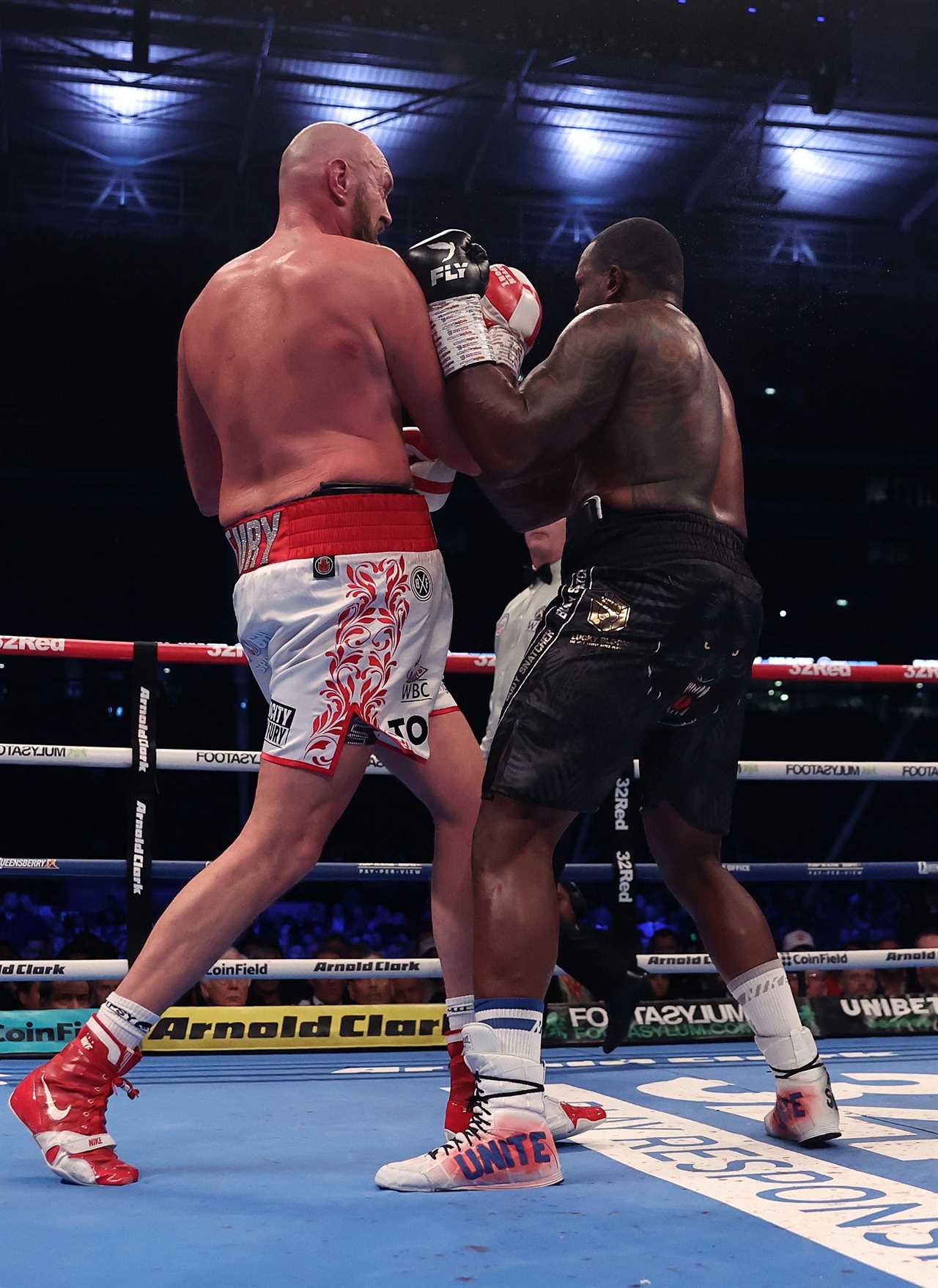 Tyson Fury marks one year anniversary of Dillian Whyte's knockout with 15 ROUNDS of training in the gym before his next fight