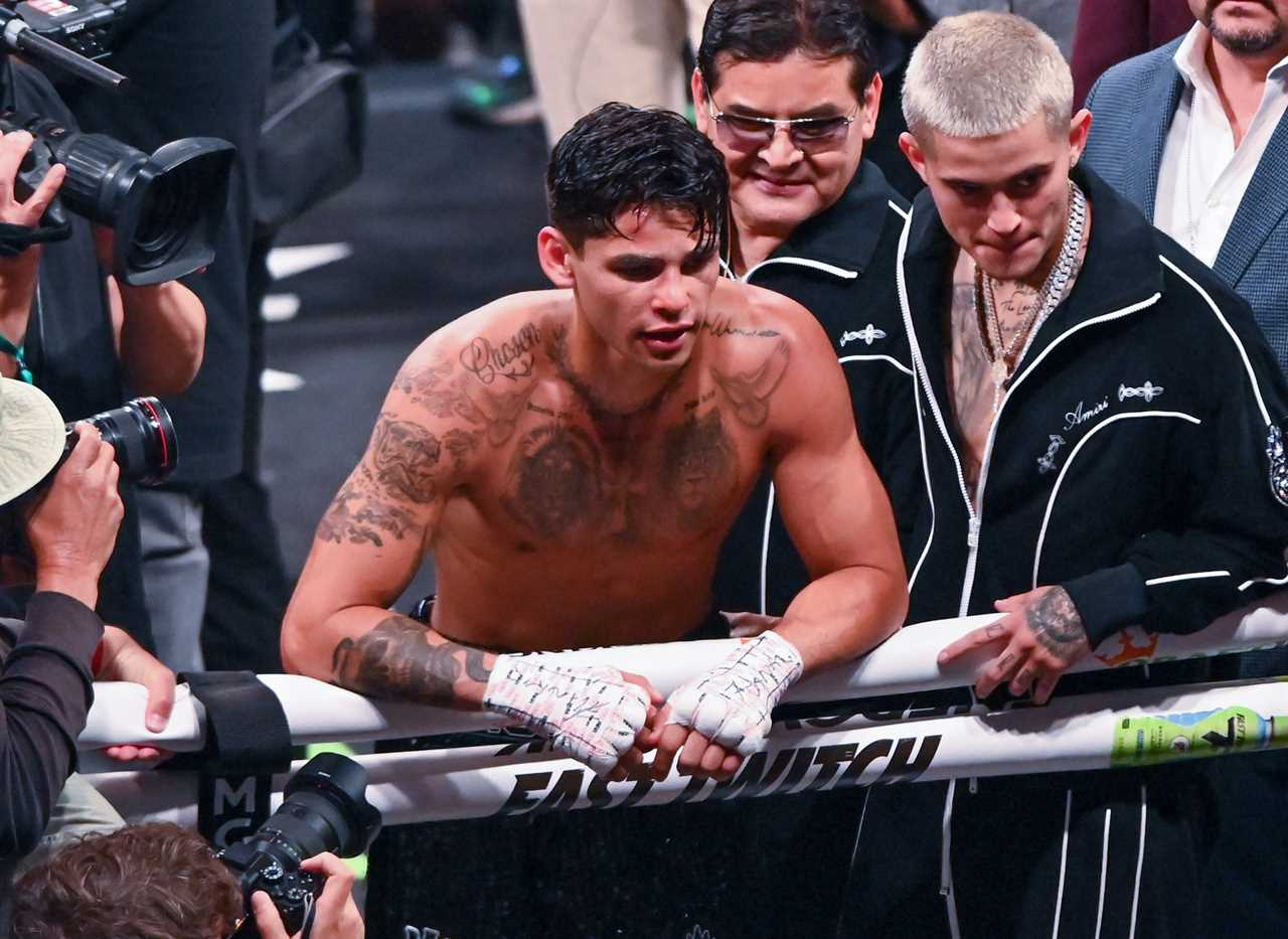 Ryan Garcia says a MOLE was in his training camp. News of an injury leaked ahead of the fight with Gervonta Davies