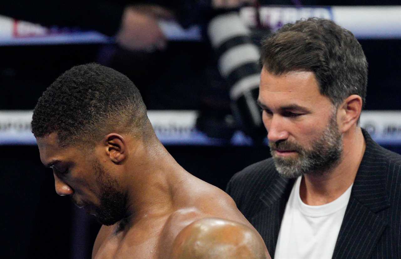 Eddie Hearn claims that boxing fans are MAD' for making Deontay wilder the favourite to fight Anthony Joshua as talks have been confirmed