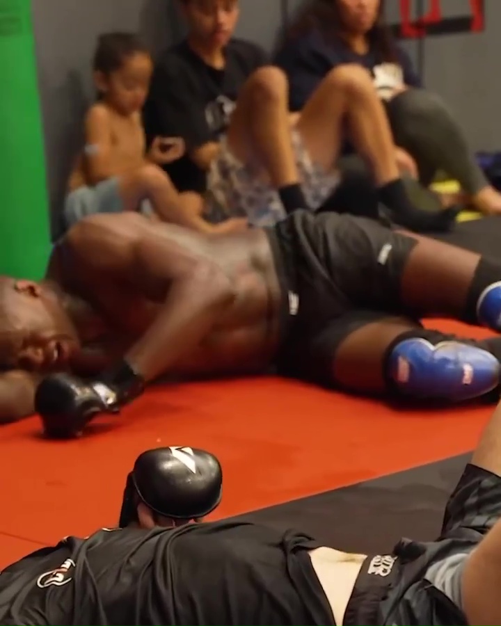 Israel Adesanya is in pain after he suffered a horrific injury during scuffle just days before his UFC victory over Alex Pereira