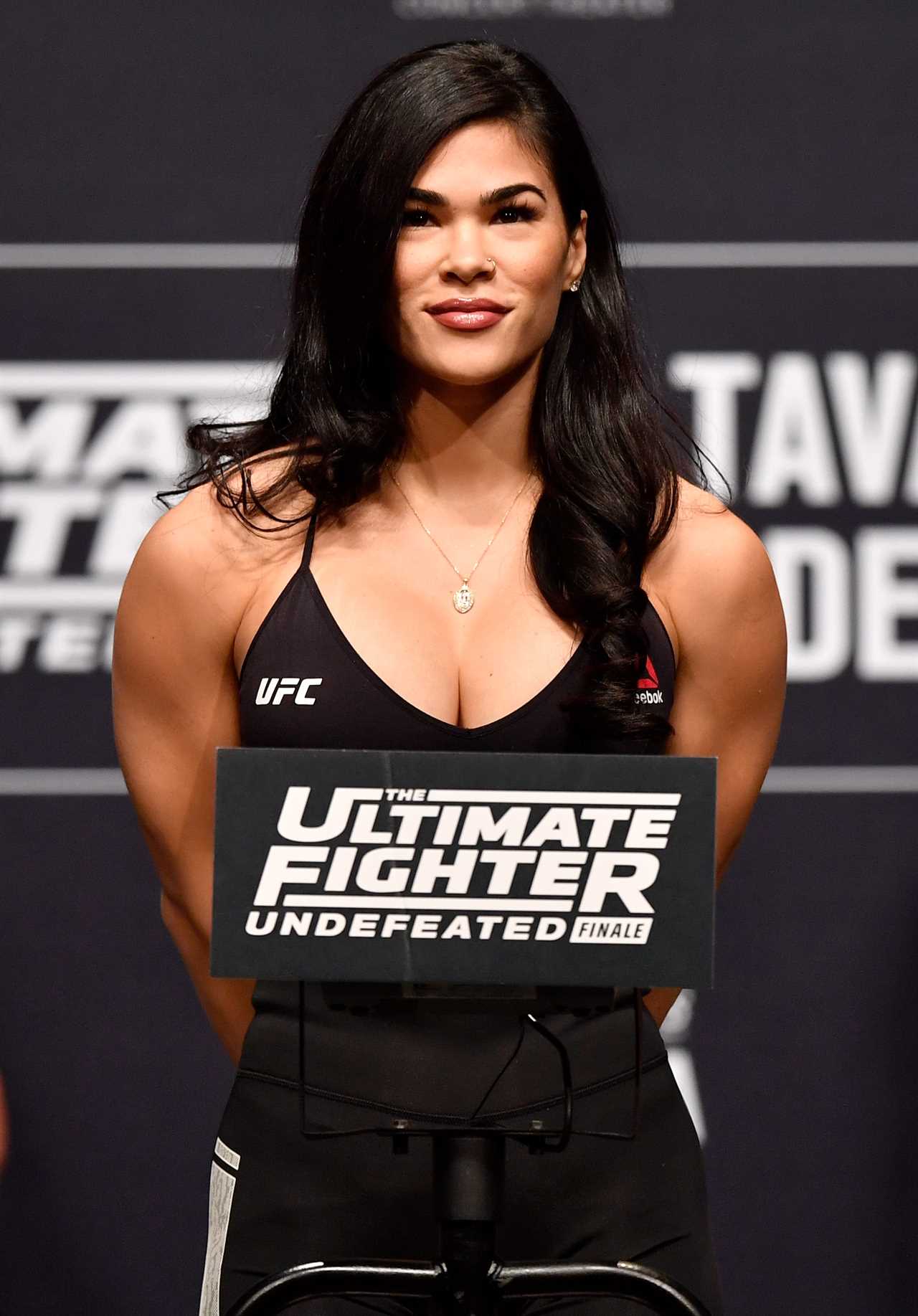 Rachael Osovich's fans say she has 'the best booty in MMA' when the busty OnlyFans star and ex-UFC star strips down to her swimsuit