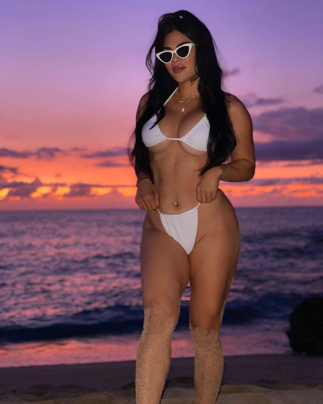 Rachael Osovich's fans say she has 'the best booty in MMA' when the busty OnlyFans star and ex-UFC star strips down to her swimsuit