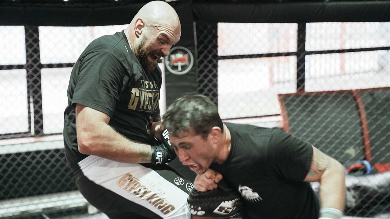 Joe Rogan tells Tyson Fury that he doesn’t have a ****ing chance of beating UFC champion Jon Jones during hybrid fight talk