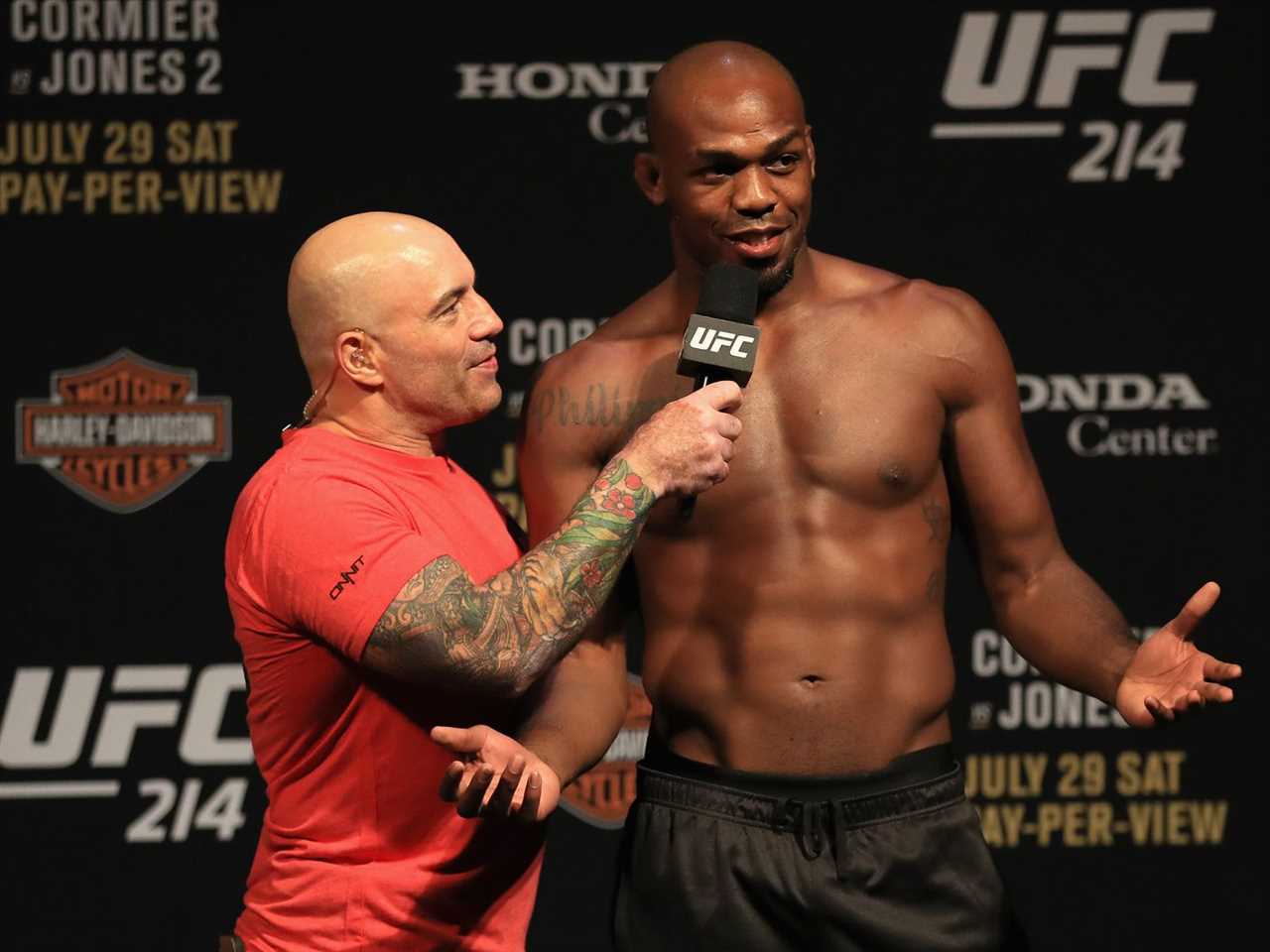 Joe Rogan tells Tyson Fury that he doesn’t have a ****ing chance of beating UFC champion Jon Jones during hybrid fight talk