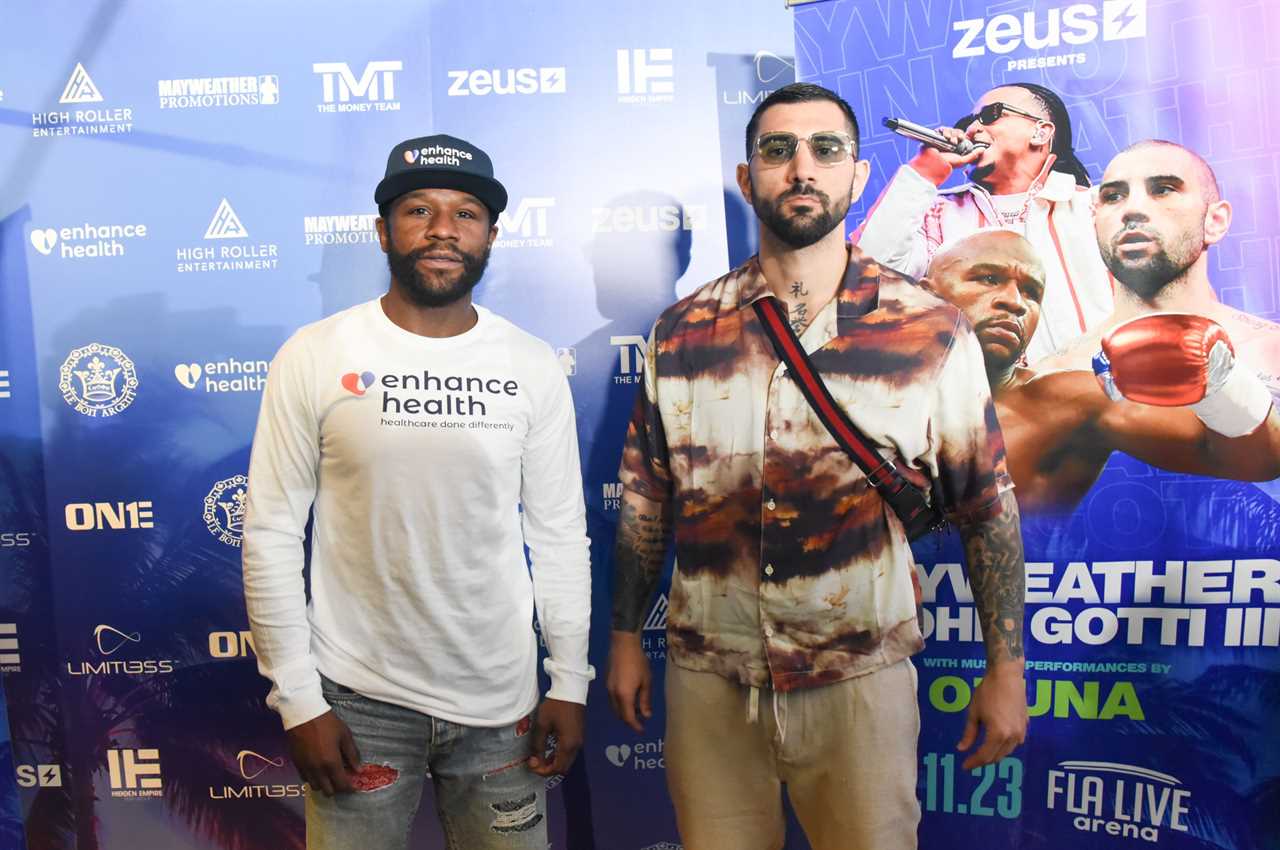 Floyd Mayweather confirms friendship with Gotti Family ahead of exhibition match with grandson of notorious Mafia boss