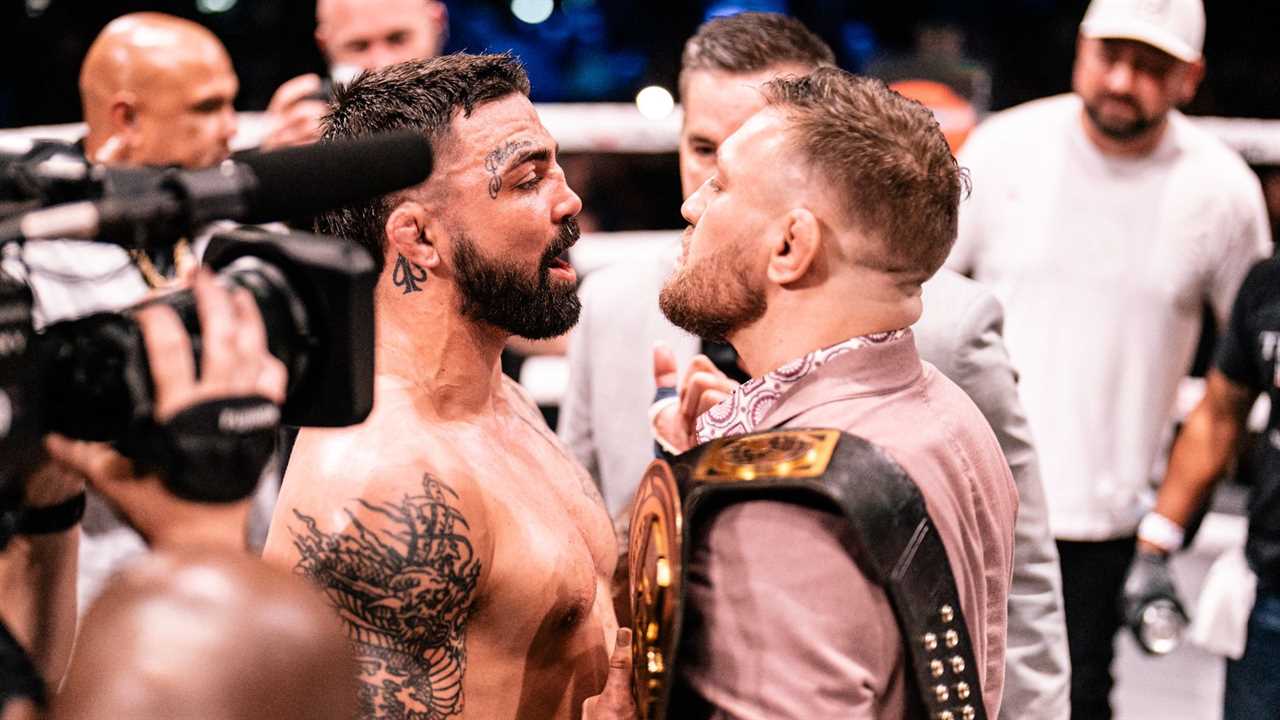 Conor McGregor teases a brutal switch to bare-knuckle fighting after facing off against ex-UFC superstar Mike Perry