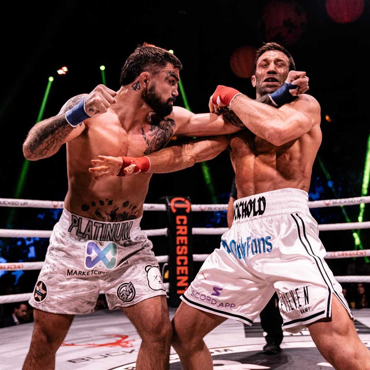After having his teeth knocked out, ex-UFC champ Luke Rockhold leaves brutal bare-knuckle battle with Mike Perry