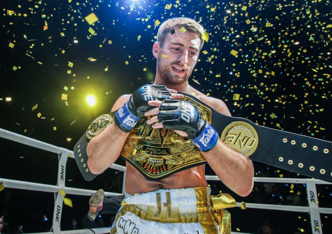 Liam Harrison is eyeing a'massive and historic' Battle of Britain between Jonathan Haggerty and Liam Harrison for ONE Championship UK debut