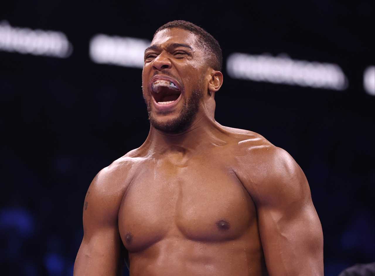 Anthony Joshua's promoter reveals the date of his return to action in a warm-up for Deontay wilder's clash in December