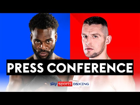 LIVE JOSHUA BUATSI VS. PAWEL STEPIEN PRESS MEDIA CONFERENCE