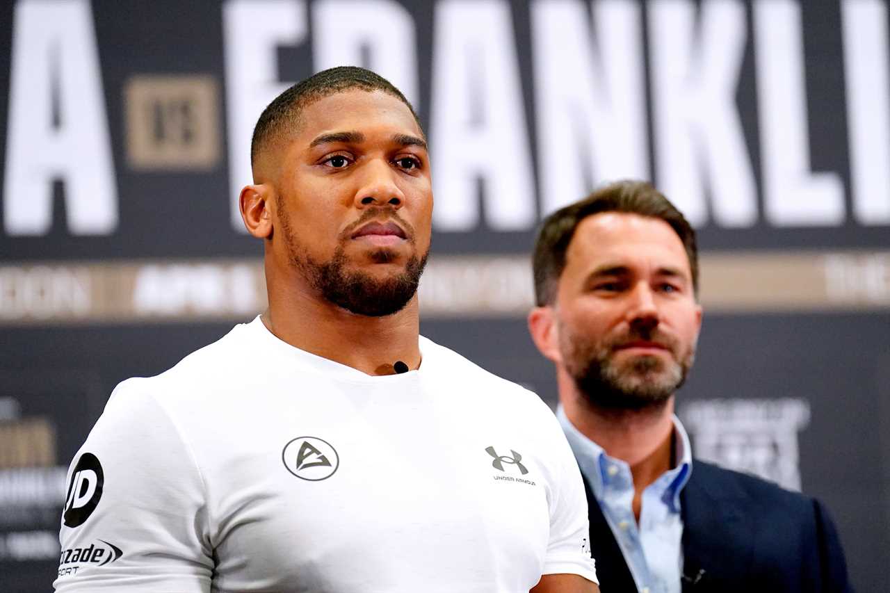 Hearn silences himself on the claim that Joshua would be the WORST-paid boxer in a heavyweight tournament with Fury, Wilder & Usyk