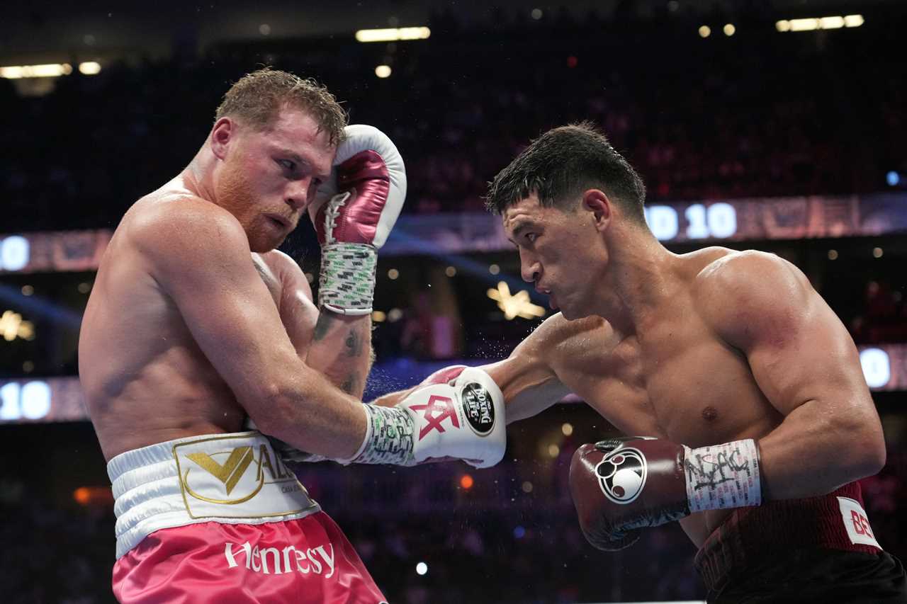 Canelo alvarez has five next fights after defeating John Ryder, including Dmitry Bivol rematches and David Benavidez