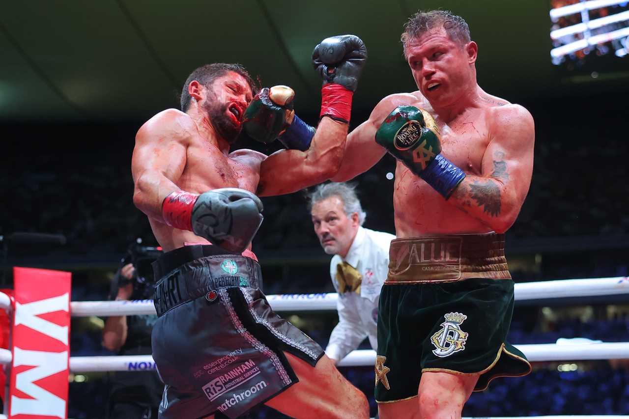 John Ryder confesses to being panicked after tasting BLOOD in his throat during brutal defeat by Canelo alvarez
