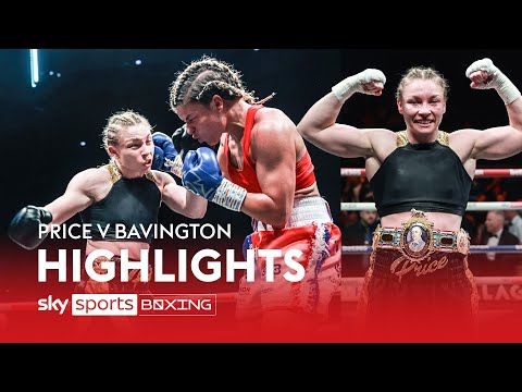 Lauren Price is the FIRST British professional women's champion.