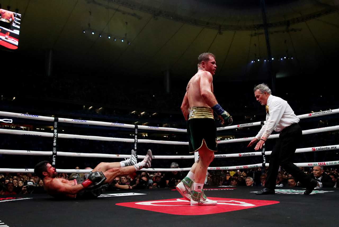 Scorecard for Canelo-Ryder fight revealed by eagle eyed fans who even catch a'spelling error'
