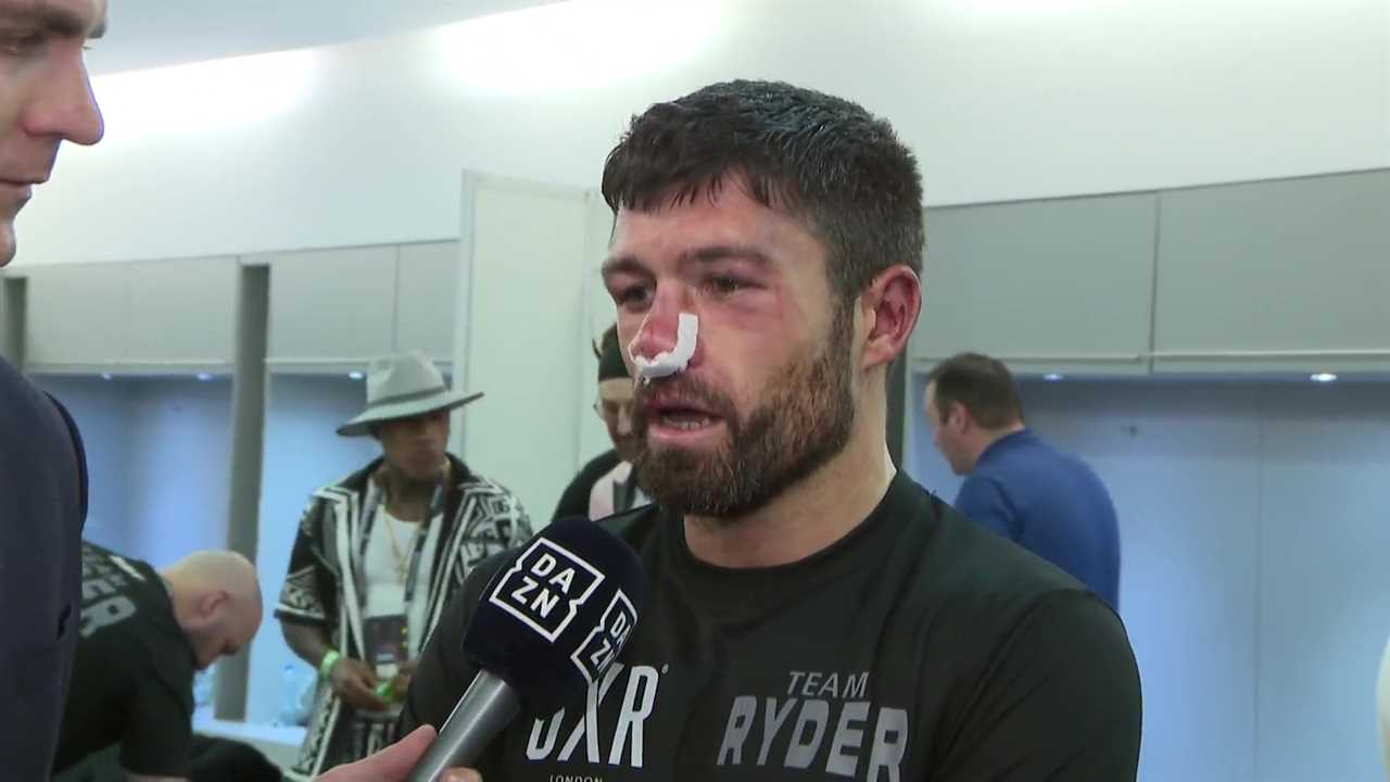 Battered John Ryder confirms broken nose as fans say Brit ‘deserves every penny’ after avoiding Canelo Alvarez KO