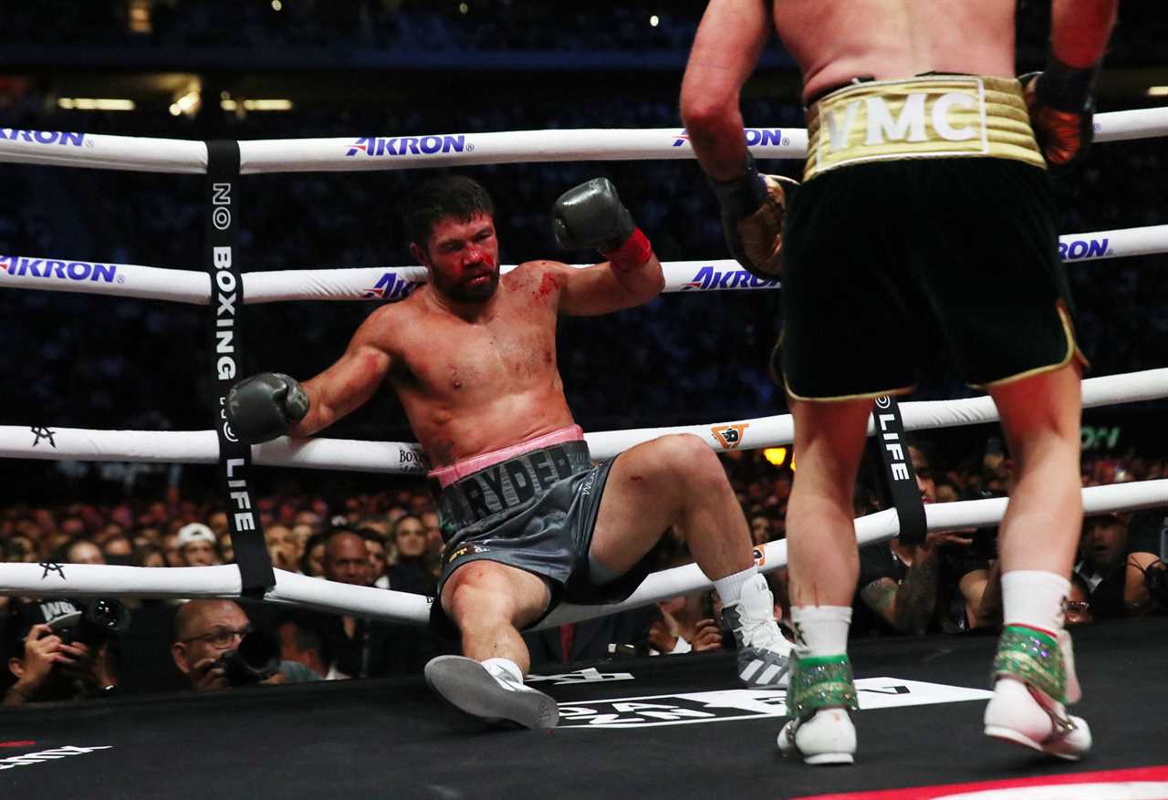 Canelo and Ryder's ring is a stunning detail that has stunned TV viewers during the world title match
